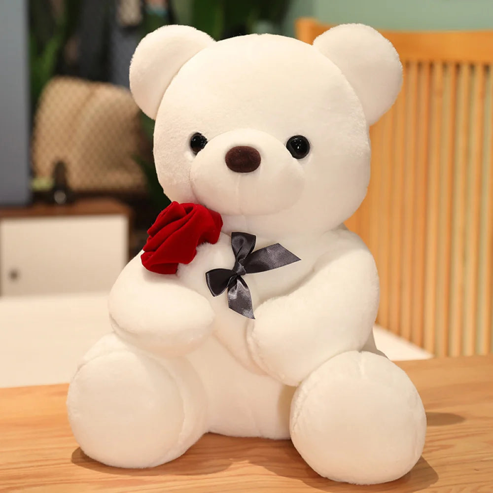 Cute Rose Bear Plush Toy – Perfect Valentine's and Birthday Gift - Image 5
