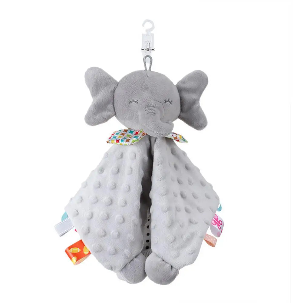 Adorable Newborn Baby Plush Toys – Comforting Animal Blankets - Image 2