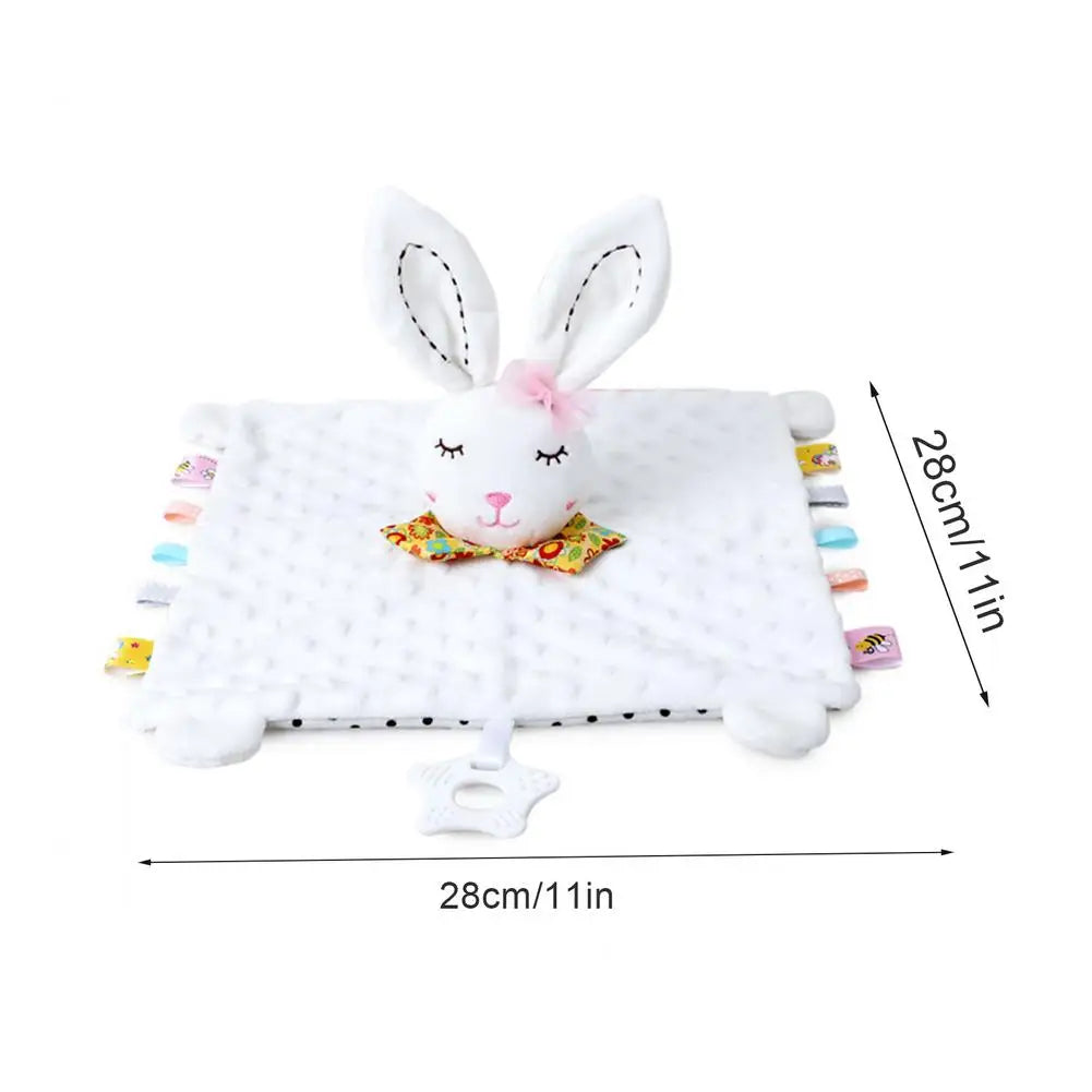 Adorable Newborn Baby Plush Toys – Comforting Animal Blankets - Image 9