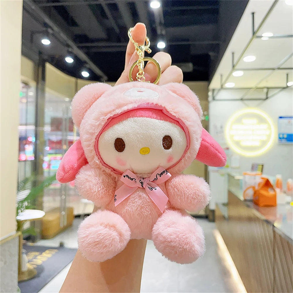 Sanrio Plush Kuromi Keychain – Adorable Accessories for Kids and Fans - Image 8