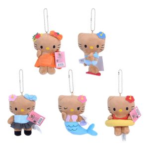 Kawaii Sanrio Hello Kitty Mermaid Keychain – Adorable Backpack Charm