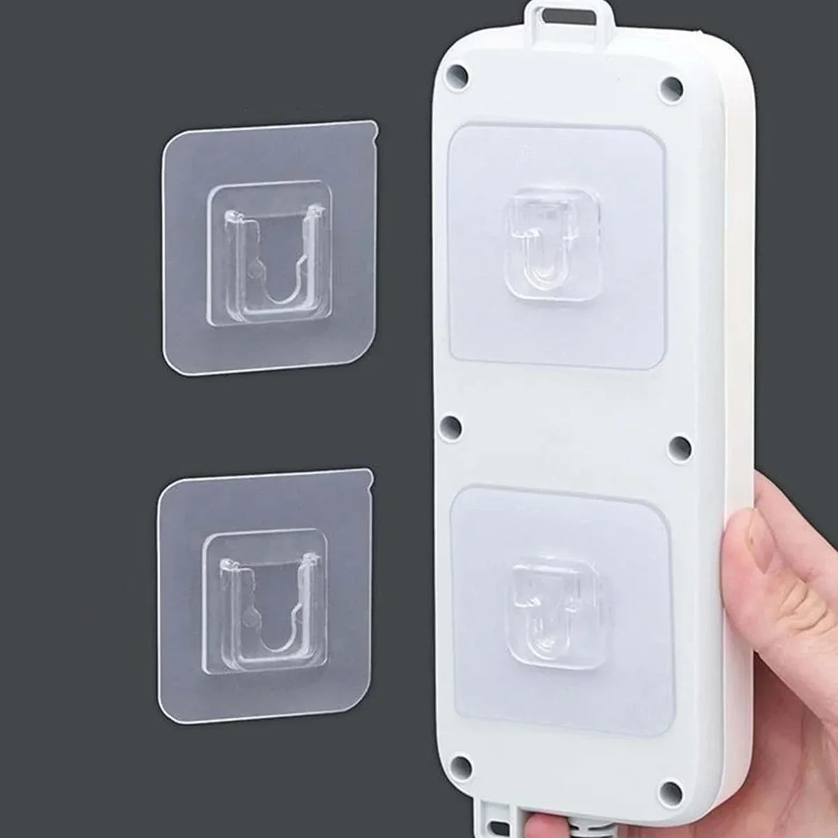 Versatile Wall Self-Adhesive Hooks for Kitchen and Bathroom Organization