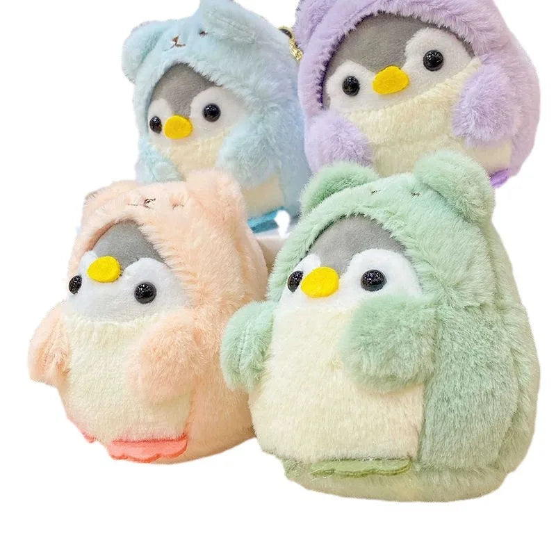 Cute Plush Toy Bear & Transforming Penguin Backpack - Image 2