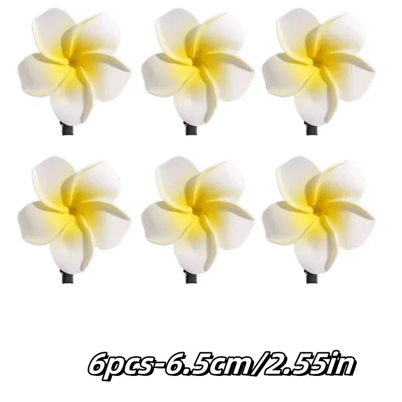 Plumeria Hair Clips – Fashionable Floral Accessories for Women and Girls - Image 13