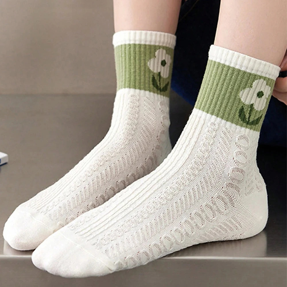Women's Cartoon Socks – Creative and Fashionable Printed Mid-Length Socks - Image 5