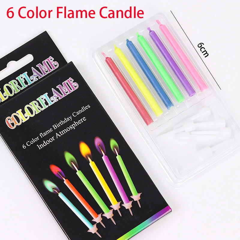 Multicolored Flame Candles - Image 6