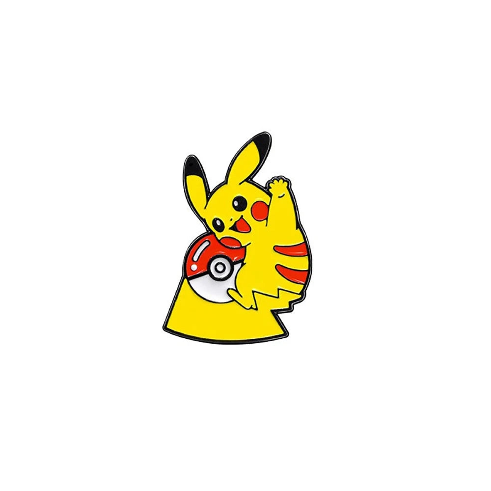 Pokemon Pikachu Anime Metal Badge Collection – Brooches for All Fans - Image 8
