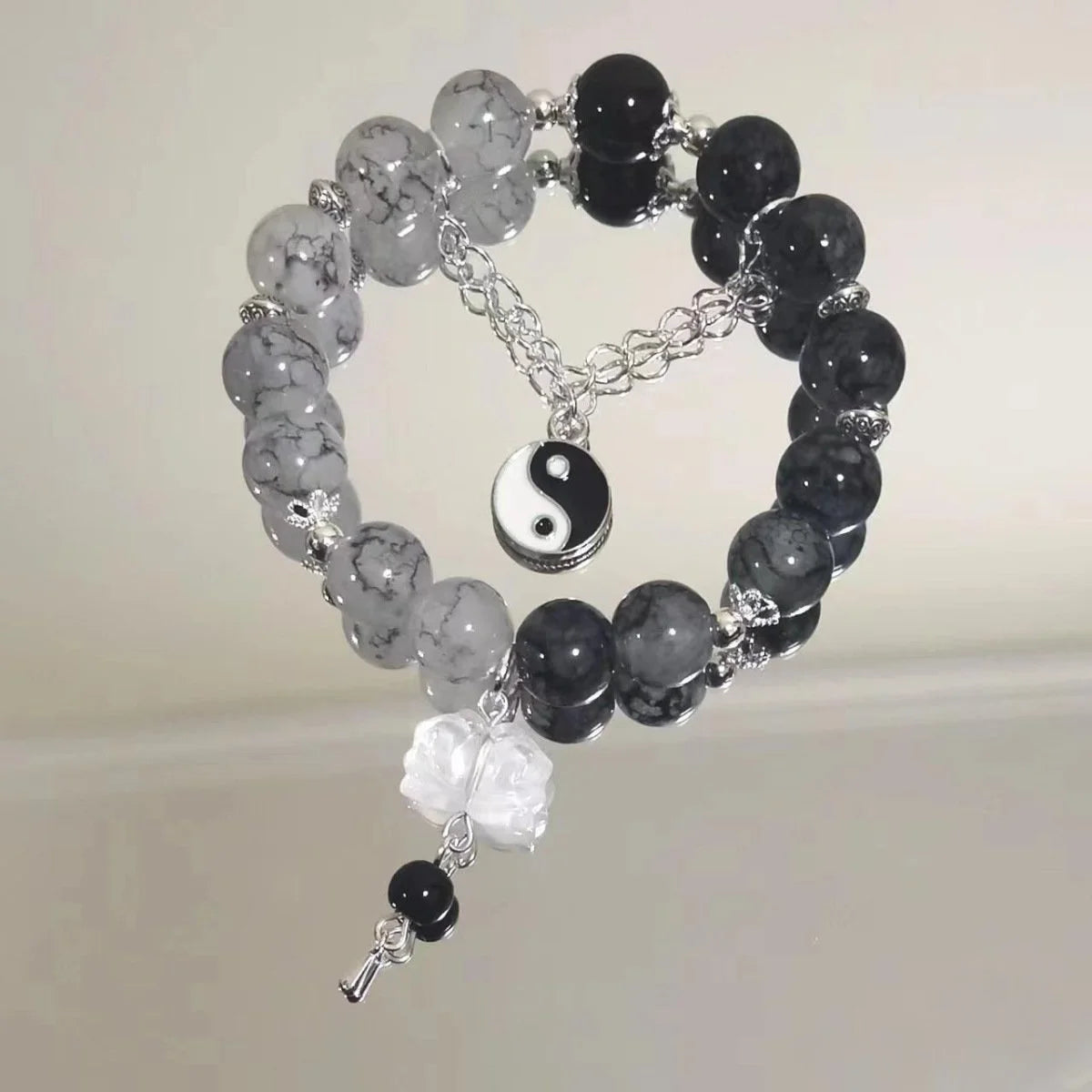 New Simple Beads Crystal Bracelet - Image 25