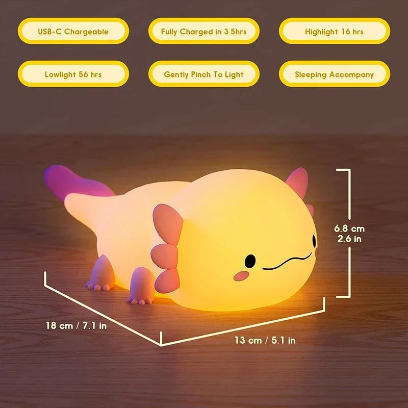 Cute Axolotl Night Light - Image 6