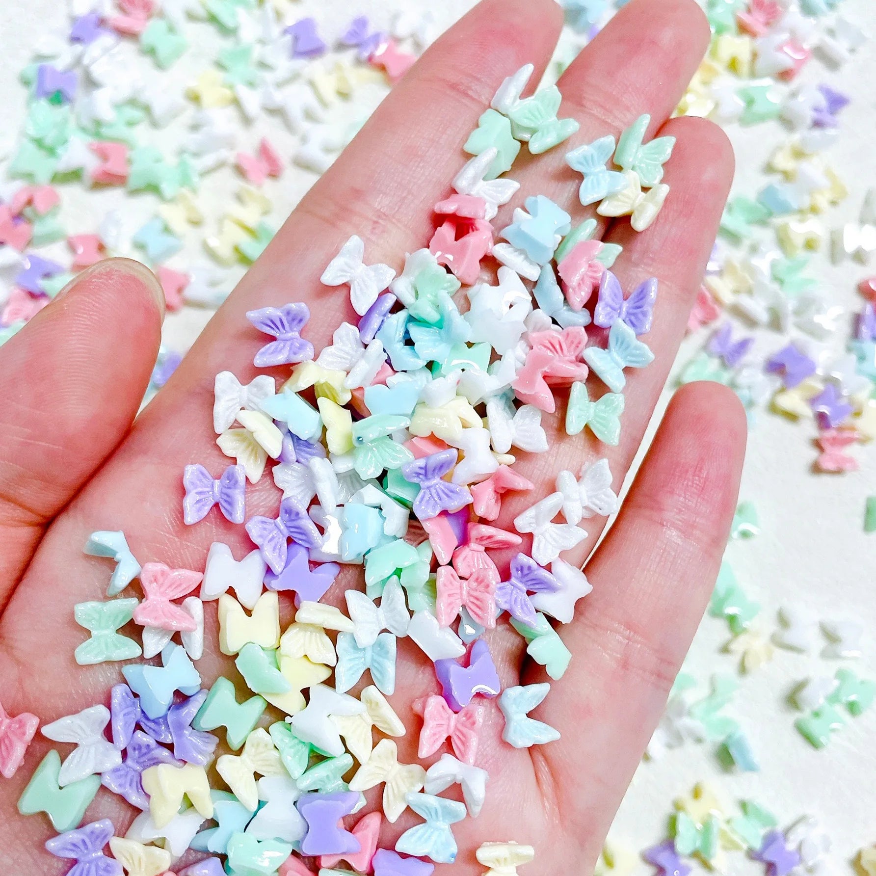 30pcs Resin Nail Charms – Kawaii 3D Shell & Jellyfish Nail Art - Image 6