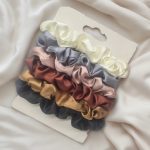 Multi-Color Set Hair Circles for Stylish and Functional Hair Management