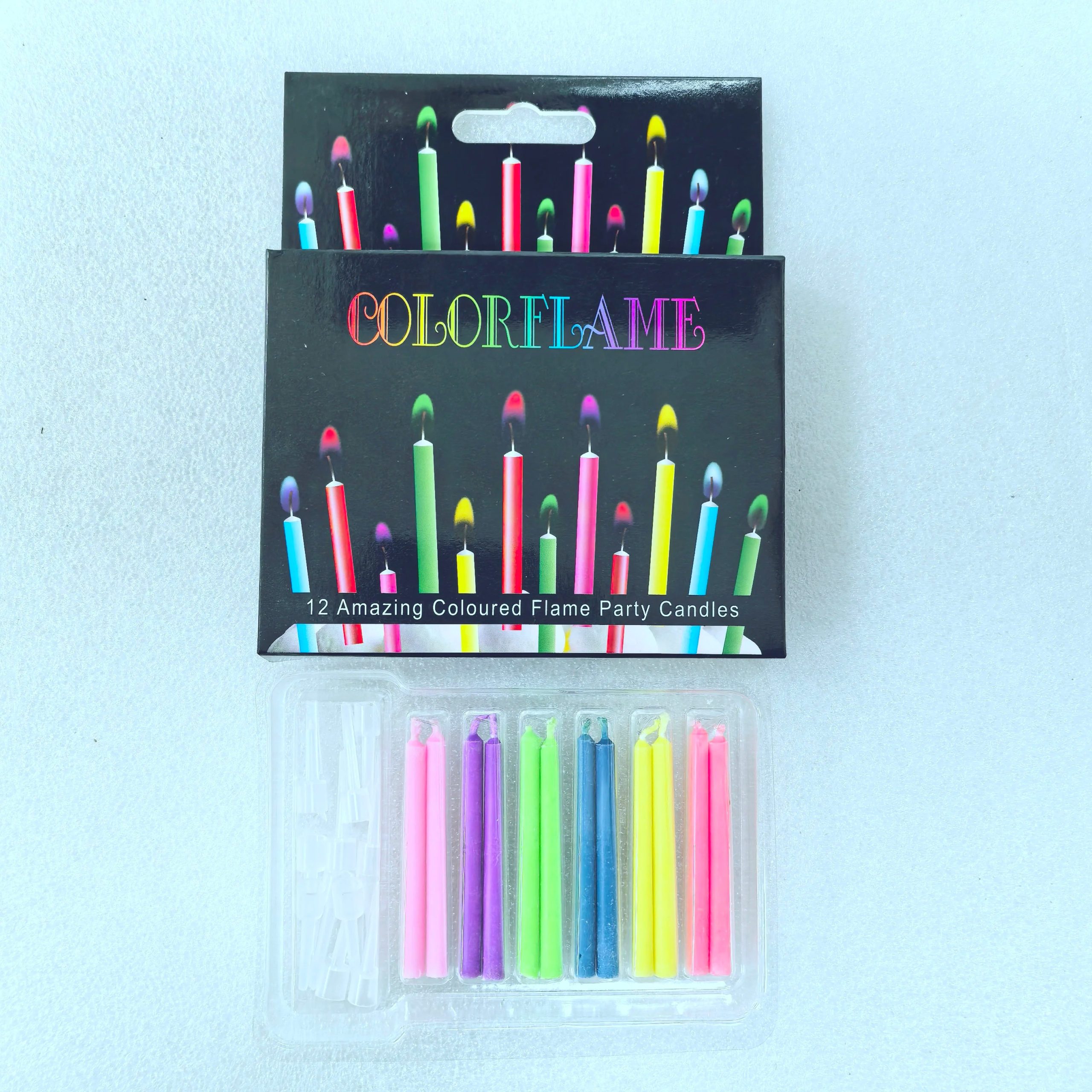 Multicolored Flame Candles - Image 7