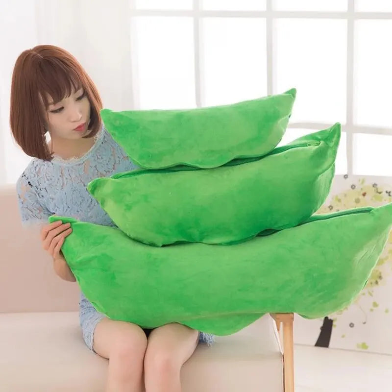 Adorable 25CM Plush Pea Doll – Perfect Kawaii Gift for Kids - Image 4