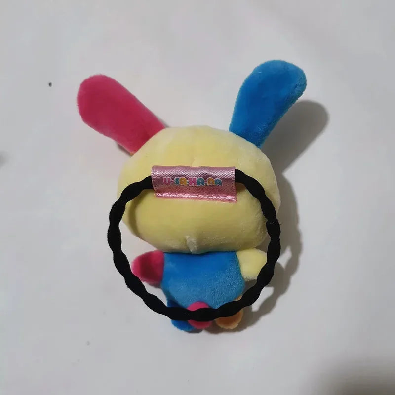 Usahana Bunny Plush Hair Ties – Adorable Kawaii Hair Accessories - Image 3