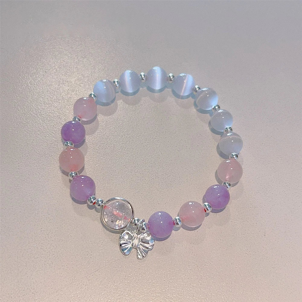New Simple Beads Crystal Bracelet - Image 17