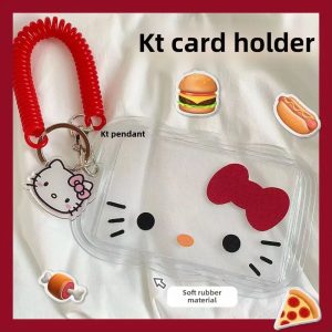 Adorable Kawaii Hello Kitty Card Holder – Perfect Gift for Girls and Fans