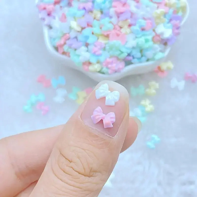 30pcs Resin Nail Charms – Kawaii 3D Shell & Jellyfish Nail Art - Image 3
