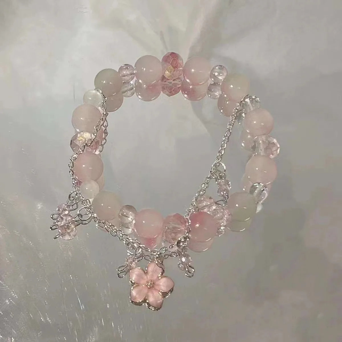 New Simple Beads Crystal Bracelet - Image 13