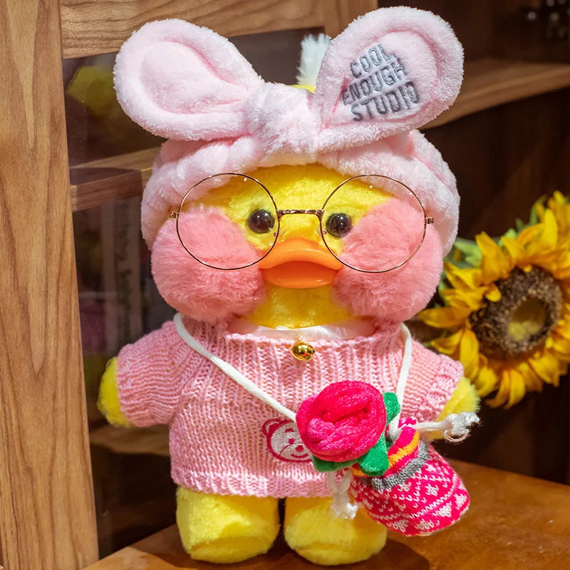 4Pcs Set Doll Clothes & Accessories for 30Cm Yellow Duck Kawaii Dolls - Image 13