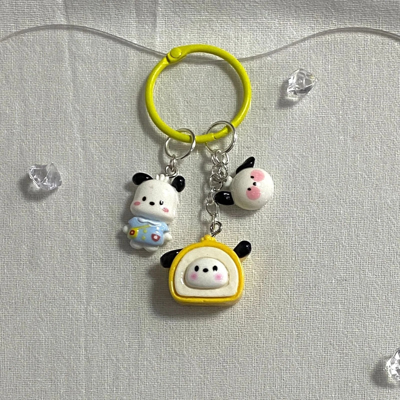 Sanrio Kawaii Anime Keychain Collection – Hello Kitty, Melody, Kuromi - Image 12