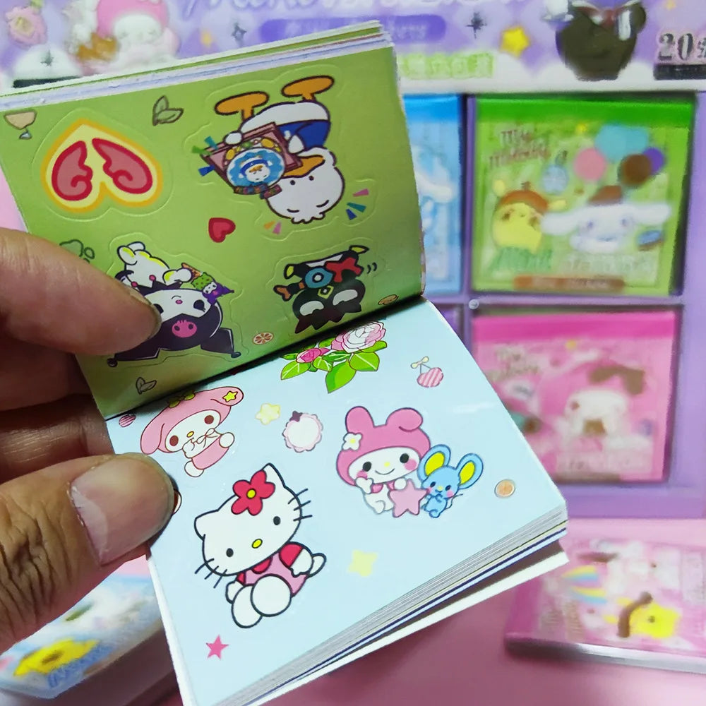 Sanrio Gold Stamping Square Stickers – Perfect for Kids and Collectors - Image 2