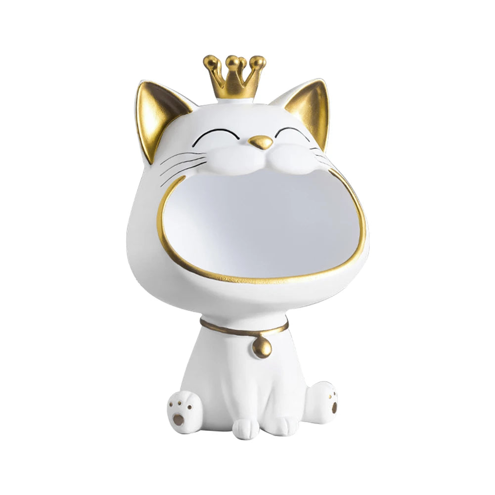 Lucky Cat Resin Statue - Image 12
