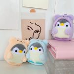 Cute Penguin Doll Plush Keychain