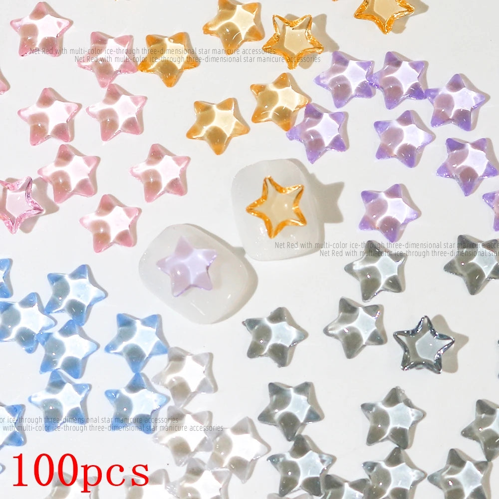 Bow Flower Nail Art Resin Decorations – Kawaii Manicures - Image 57
