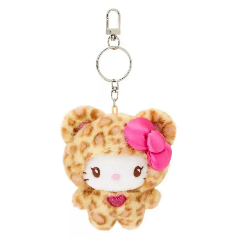 Sanrio Leopard Print Bear Series Hello Kitty Keychain Pendant - Image 7