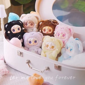 Yooki 4th Generation Blind Box Plush Toys – Adorable Bear Keychain&nbsp;