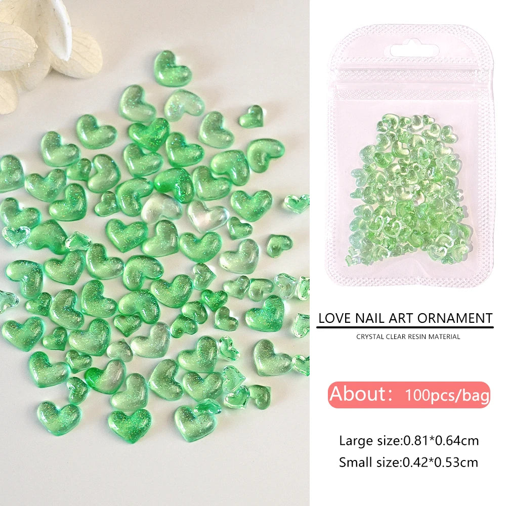 Bow Flower Nail Art Resin Decorations – Kawaii Manicures - Image 13