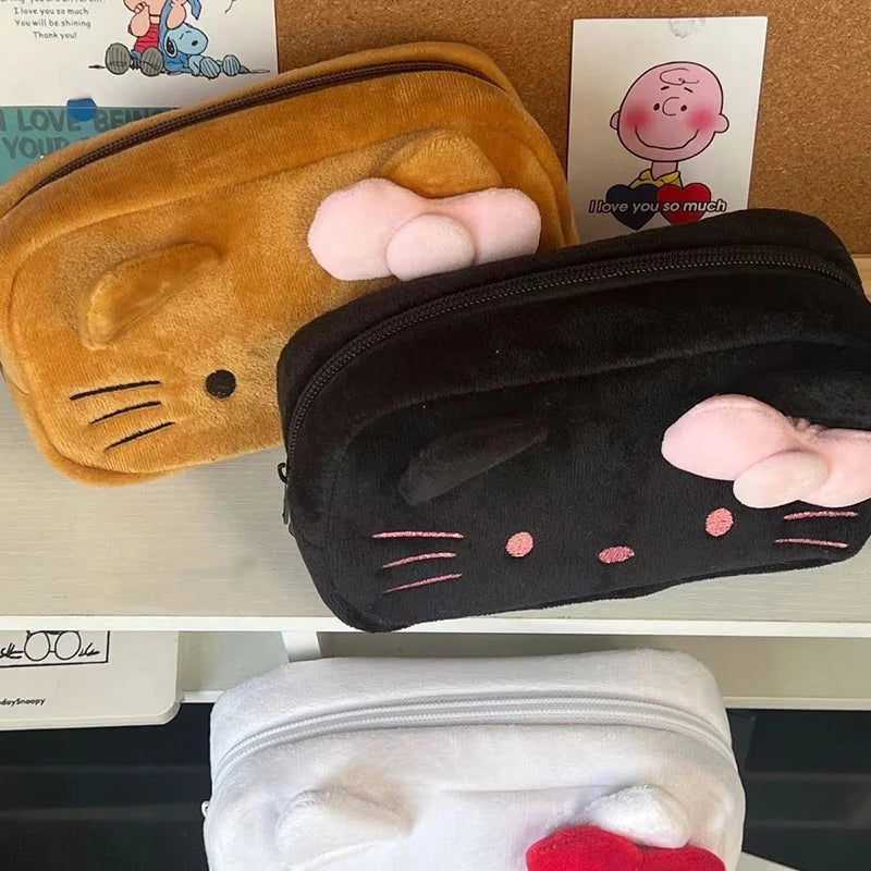Sanrio Hello Kitty Plush Pencil Case - Image 4