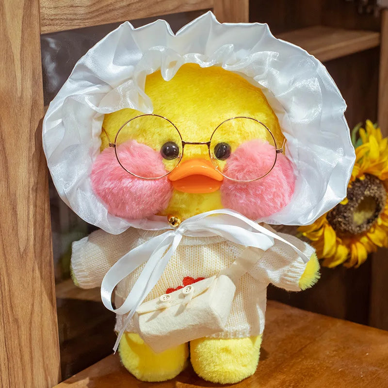 4Pcs Set Doll Clothes & Accessories for 30Cm Yellow Duck Kawaii Dolls - Image 9