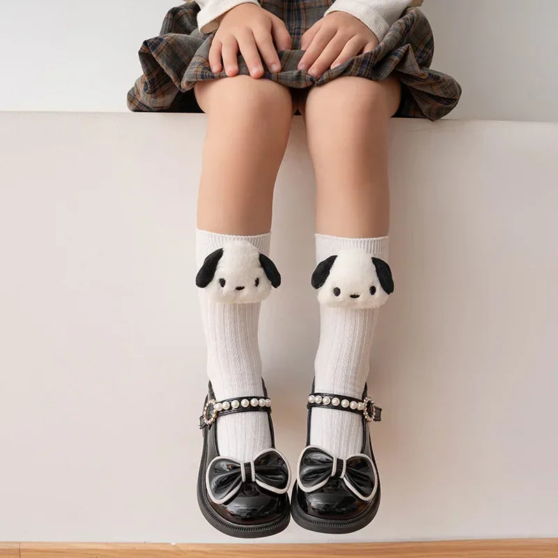 Kuromi Melody Cinnamoroll Kitty Cat Sanrio Socks – Kawaii Korean Style - Image 9