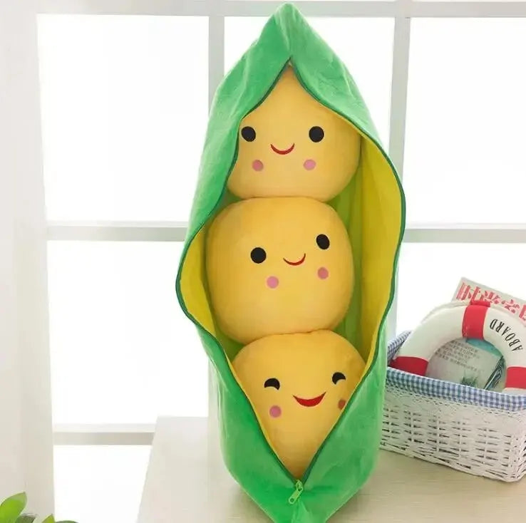 Adorable 25CM Plush Pea Doll – Perfect Kawaii Gift for Kids - Image 8