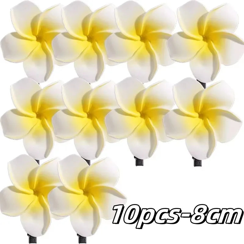 Plumeria Hair Clips – Fashionable Floral Accessories for Women and Girls - Image 12