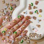Kawaii Hello Kitty Nail Art Charms – Perfect for Summer Manicures