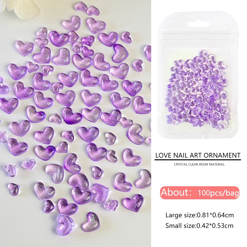 Bow Flower Nail Art Resin Decorations – Kawaii Manicures - Image 12