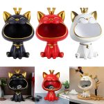 Lucky Cat Resin Statue