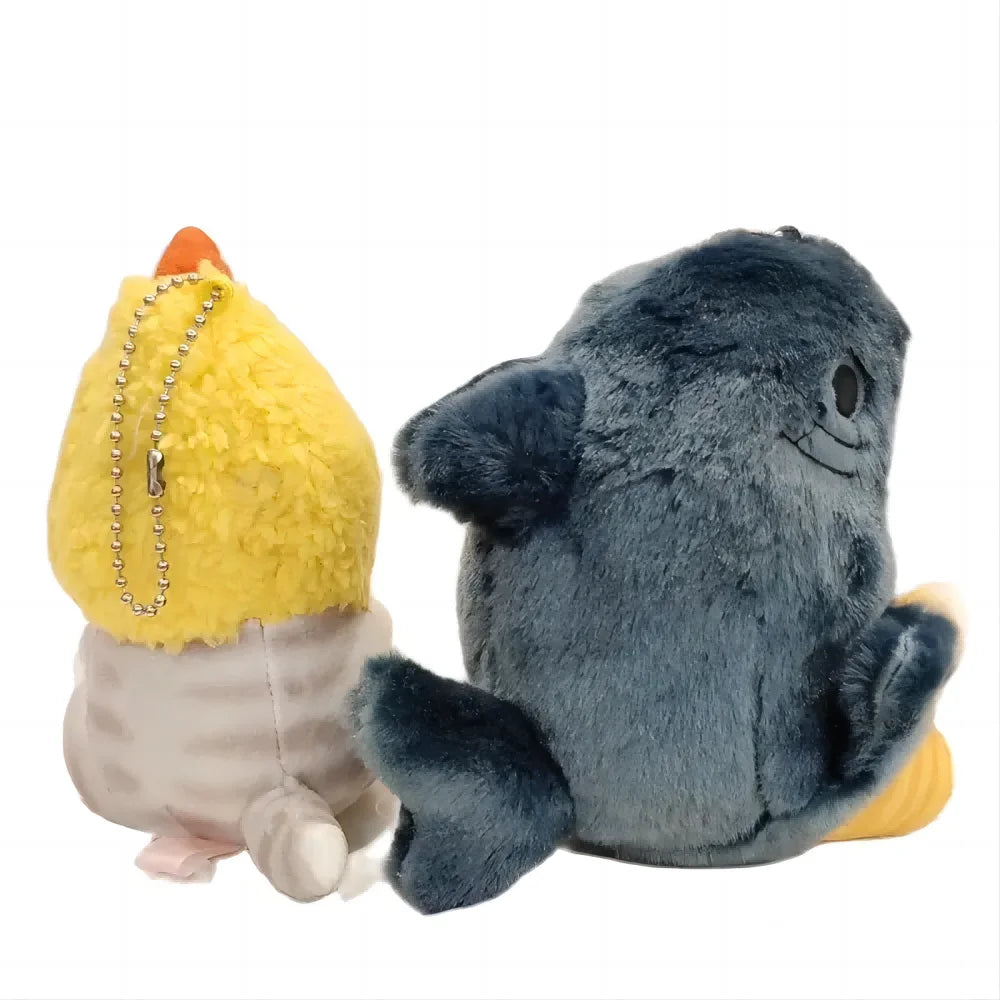 Adorable Shark Cat Plush Pendant – Cute Decor - Image 3