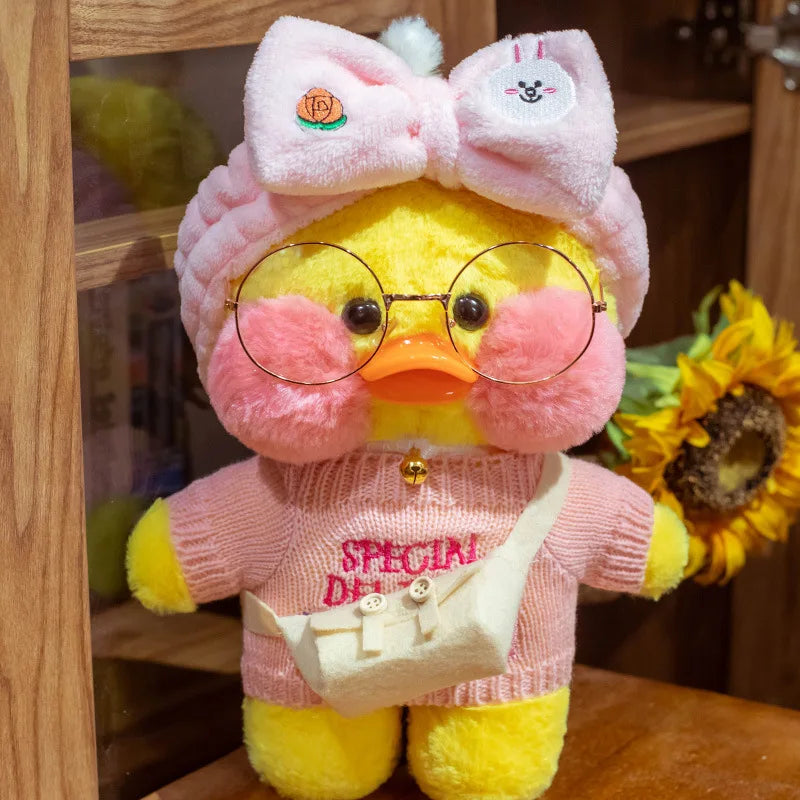 4Pcs Set Doll Clothes & Accessories for 30Cm Yellow Duck Kawaii Dolls - Image 26