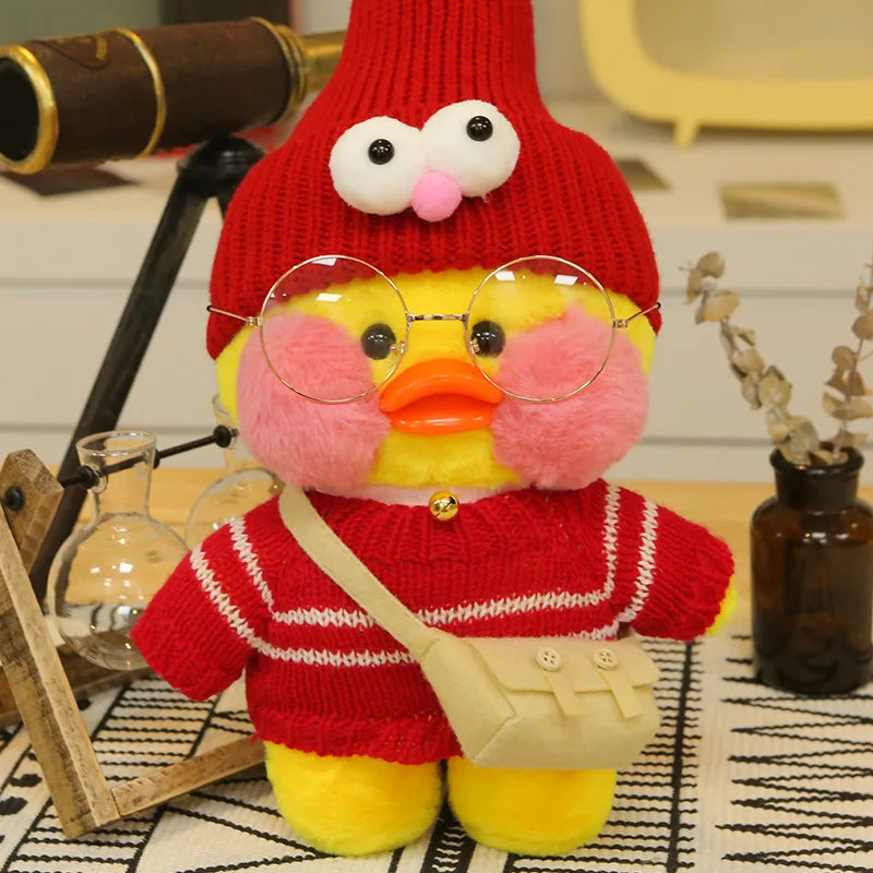 4Pcs Set Doll Clothes & Accessories for 30Cm Yellow Duck Kawaii Dolls - Image 15