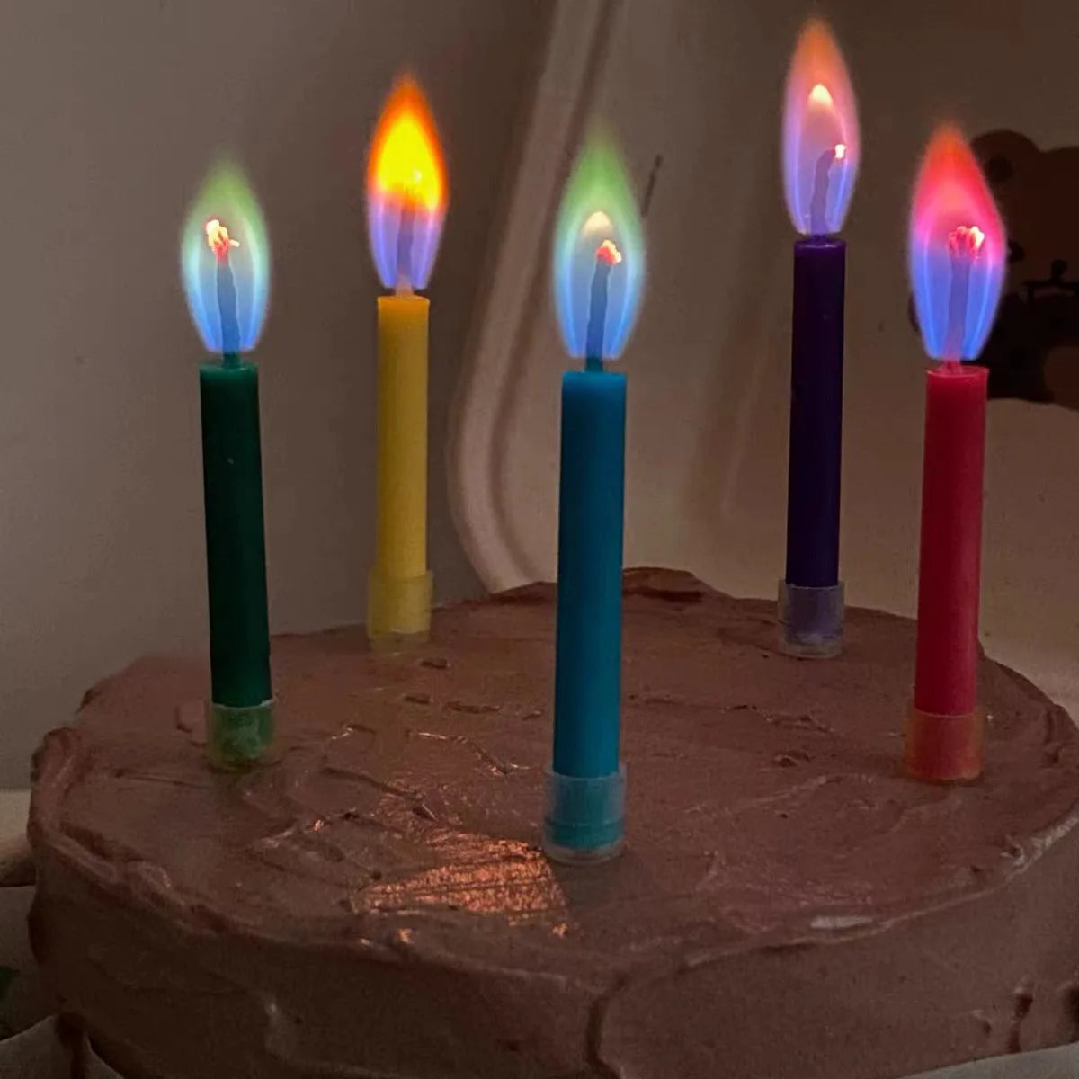 Multicolored Flame Candles - Image 3