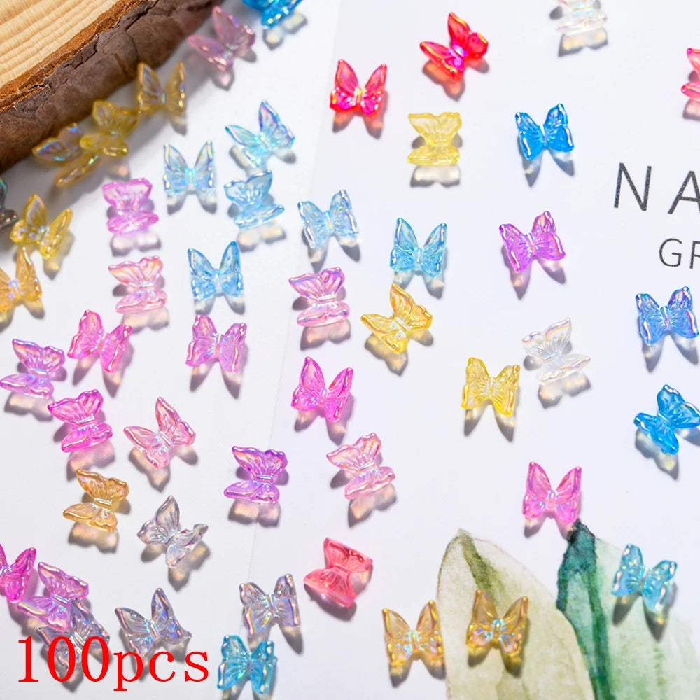 Bow Flower Nail Art Resin Decorations – Kawaii Manicures - Image 54