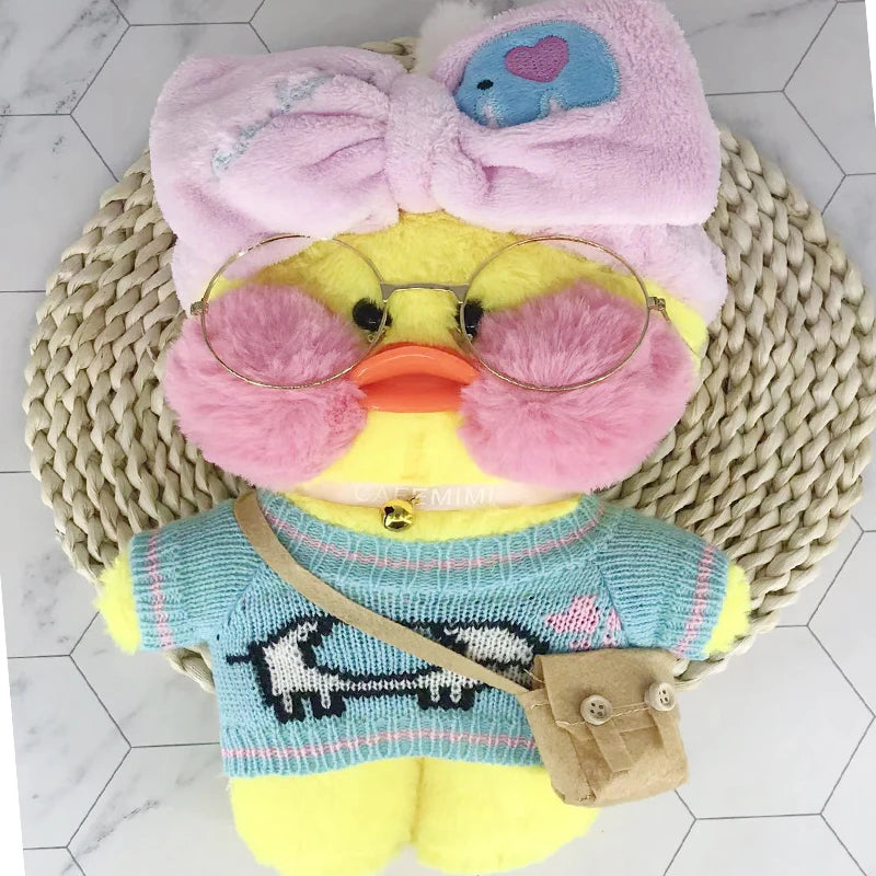 4Pcs Set Doll Clothes & Accessories for 30Cm Yellow Duck Kawaii Dolls - Image 14