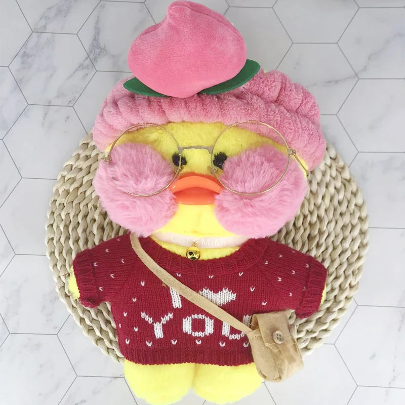 4Pcs Set Doll Clothes & Accessories for 30Cm Yellow Duck Kawaii Dolls - Image 30